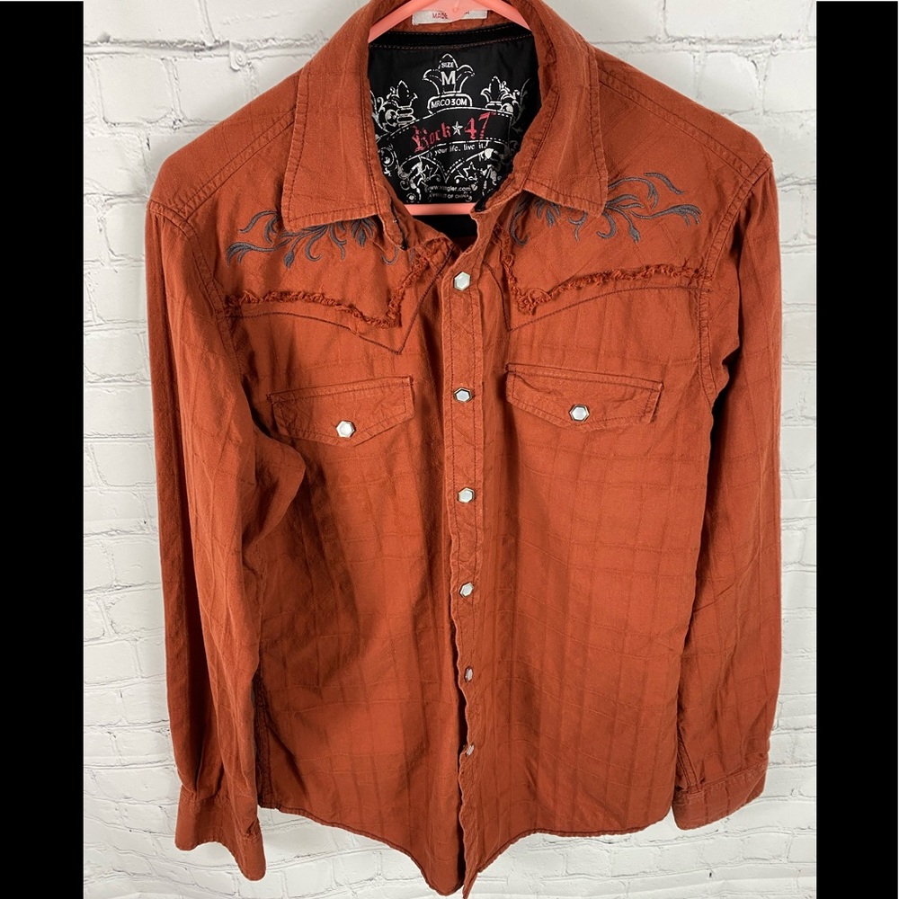 Wrangler Rock 47 L/S Western Style Shirt